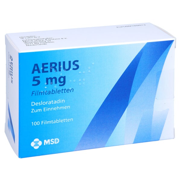 Aerius 5 mg Filmtabletten 100 St