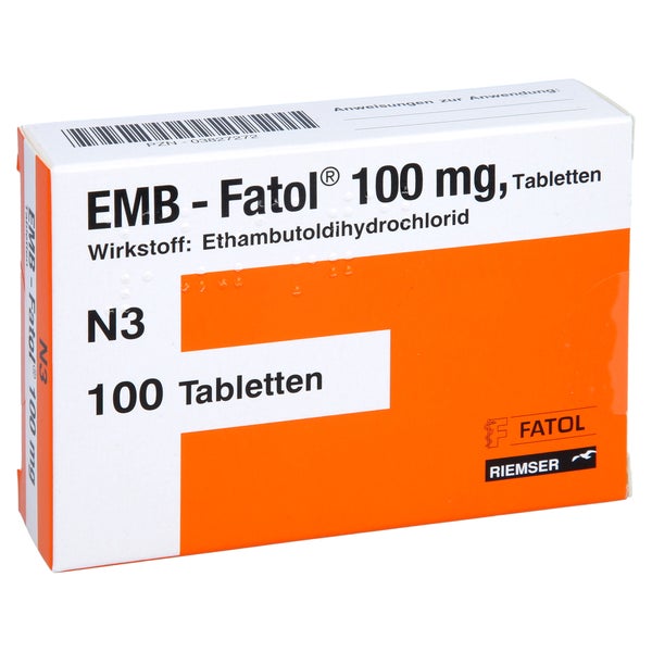 EMB Fatol 100 mg Tabletten 100 St