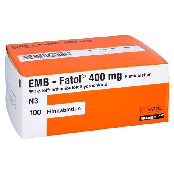EMB Fatol 400 mg Filmtabletten 100 St