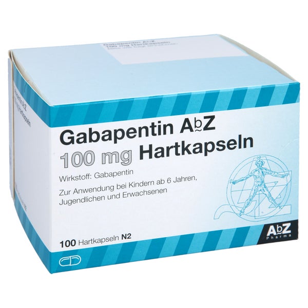 Gabapentin AbZ 100 mg Hartkapseln 100 St