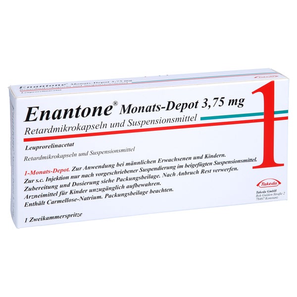 ENANTONE Monats-Depot 3,75 mg 2-Kammerspr.RMS 1X1 ml