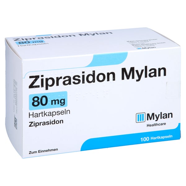 Ziprasidon Mylan 80 mg Hartkapseln 100 St