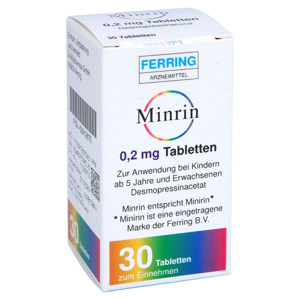 Minirin 0,2 mg Tabletten 30 St