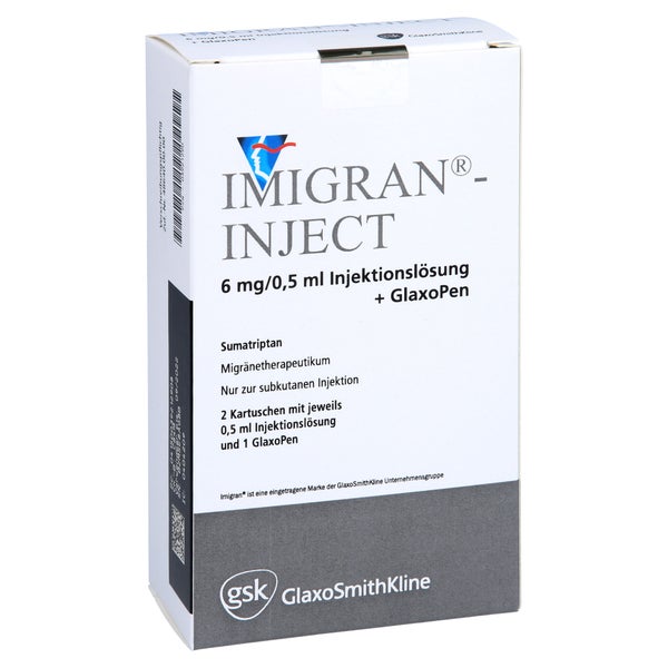 IMIGRAN-Inject + 1 Glaxopen Inj.-Lsg.i.e.Fertigsp. 2 St