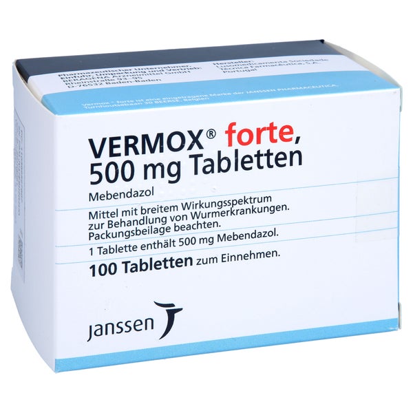 Vermox Forte 500 mg Tabletten B 100 St