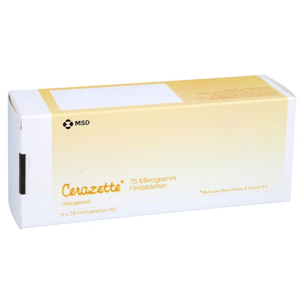 Cerazette Filmtabletten 6X28 St