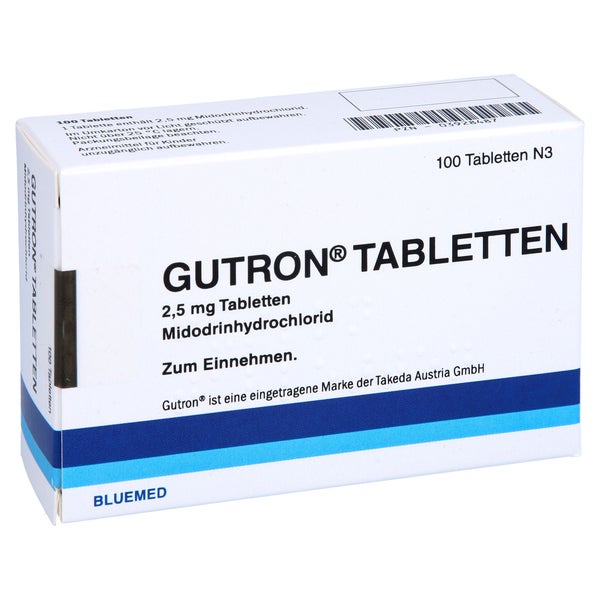 Gutron Tabletten 2,5 mg 100 St