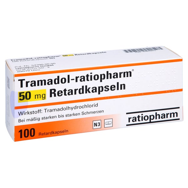 Tramadol-ratiopharm 50 mg Retardkapseln 100 St
