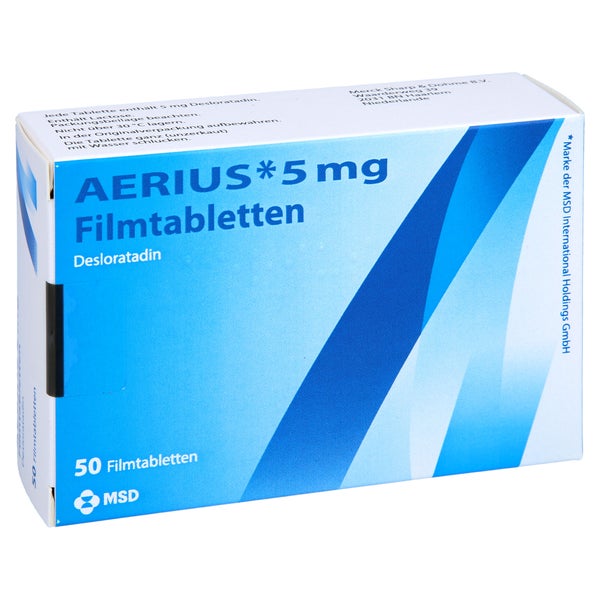 Aerius 5 mg Filmtabletten 50 St