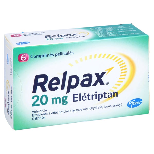 Relpax 20 mg Filmtabletten 6 St