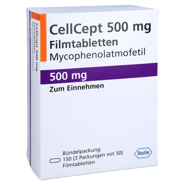 Cellcept 500 mg Filmtabletten 150 St