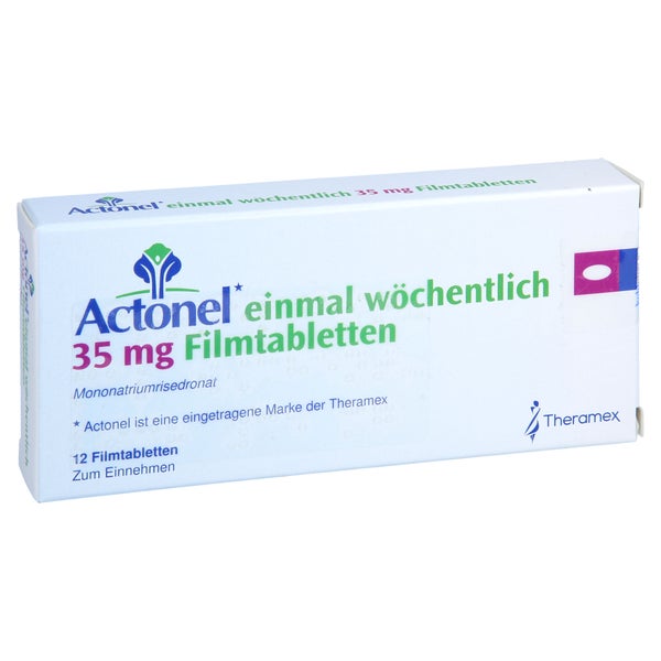 ACTONEL 35 mg einmal wöchentlich Filmtabletten 12 St