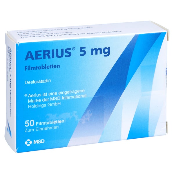 Aerius 5 mg Filmtabletten 50 St