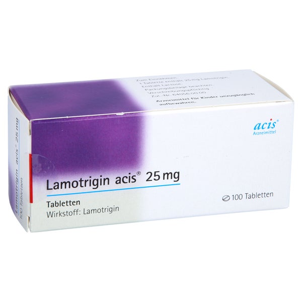 Lamotrigin acis 25 mg Tabletten 100 St