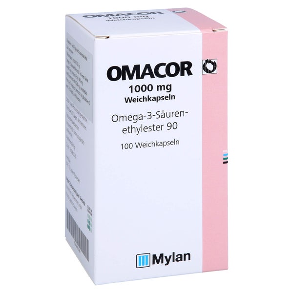 Omacor Weichkapseln - Reimport 100 St