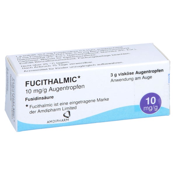 Fucithalmic 10 mg/g Augentropfen 3 g