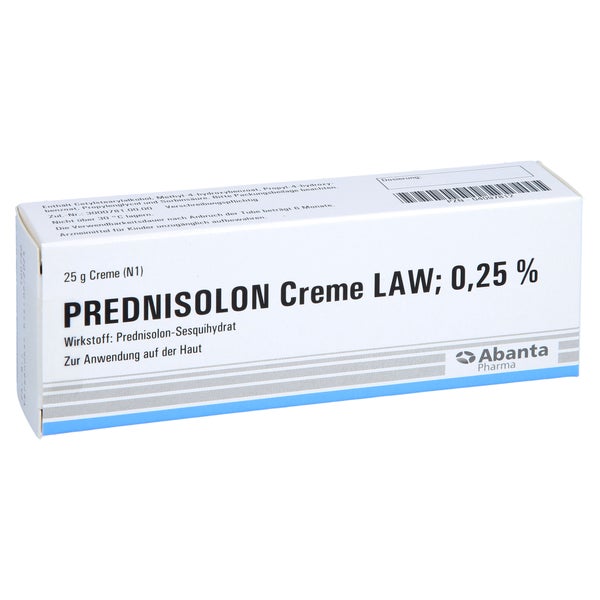 Prednisolon Creme LAW 25 g