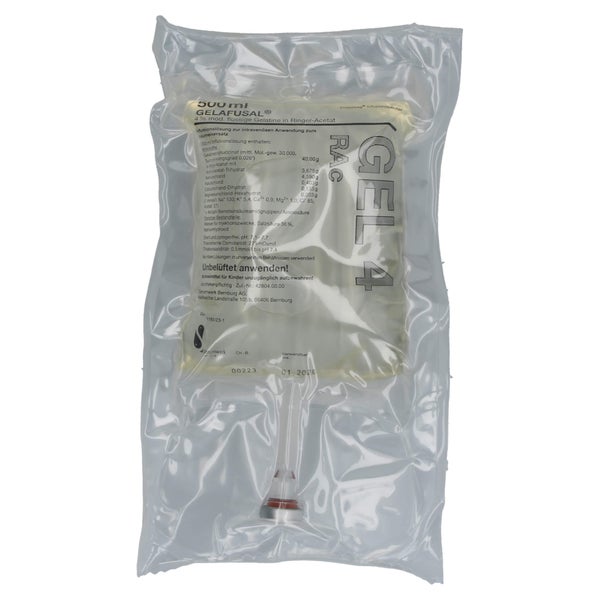 Gelafusal Pp-btl. Infusionslösung 10X500 ml