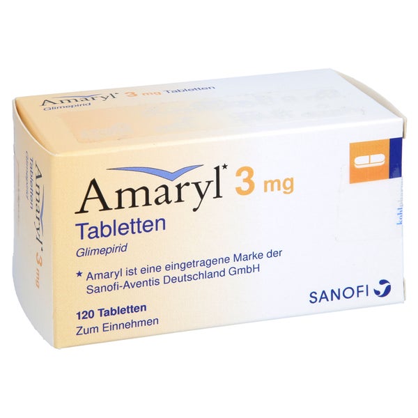 Amaryl 3 mg Tabletten 120 St