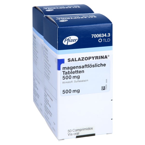 Salazopyrina 500 mg Tabletten 100 St