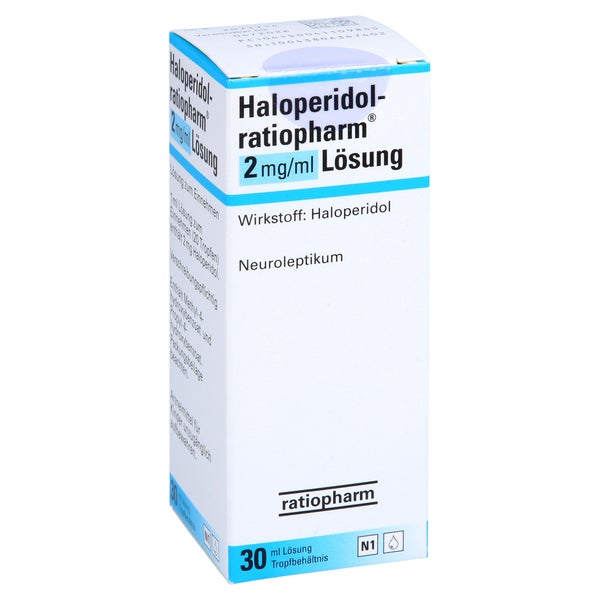 HALOPERIDOL-ratiopharm 2 mg/ml Lsg.z.Einn.Tropf. 30 ml