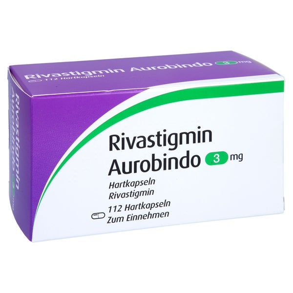 Rivastigmin Aurobindo 3 mg Hartkapseln 112 St