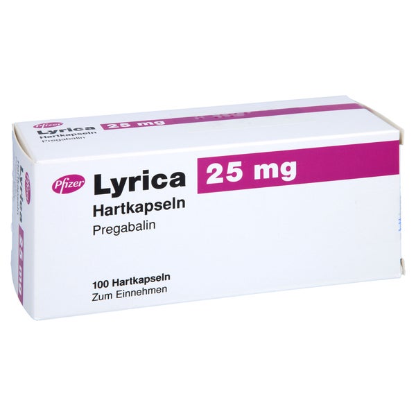 Lyrica 25 mg Hartkapseln 100 St