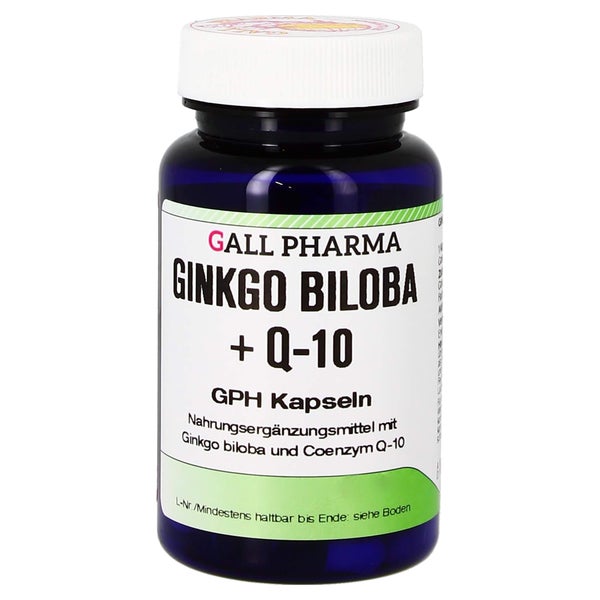 Ginkgo+q10 GPH Kapseln 60 St