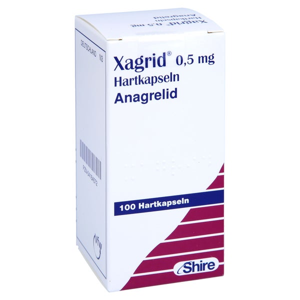 Xagrid 0,5 mg Hartkapseln 100 St