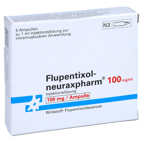 FLUPENTIXOL-neuraxpharm 100 mg/ml Injektionslsg. 5X1 ml