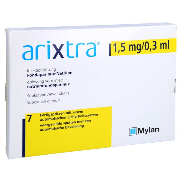 ARIXTRA 1,5 mg/0,3 ml Inj.-Lsg.i.e.Fertigspritze 7X0,3 ml