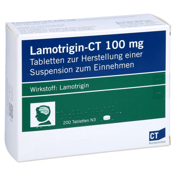 Lamotrigin-ct 100 mg Tabletten 200 St
