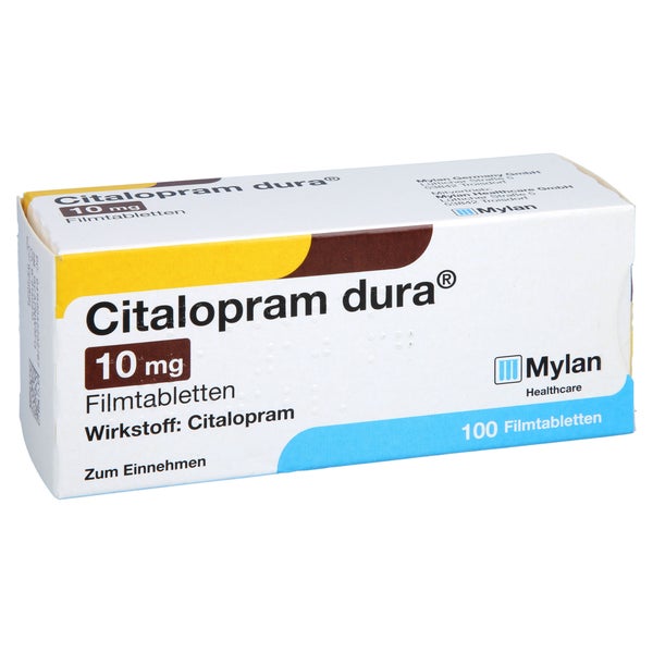 Citalopram dura 10 mg Filmtabletten 100 St