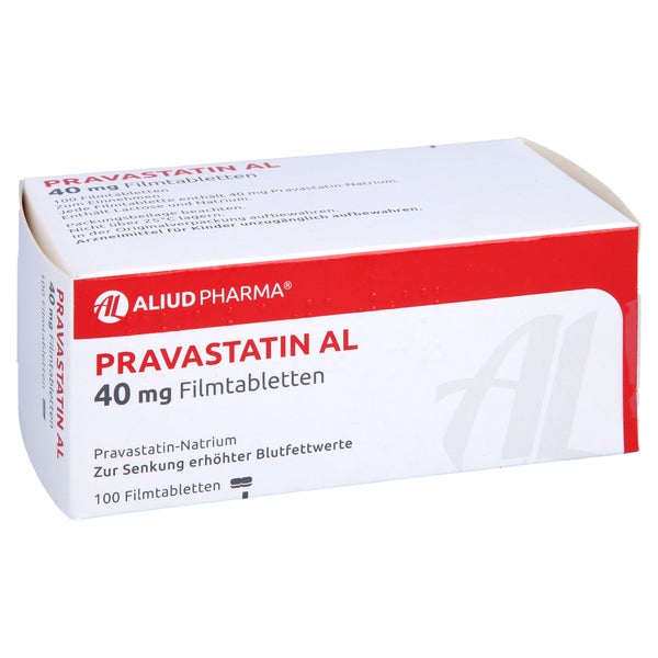 Pravastatin AL 40 mg Filmtabletten 100 St