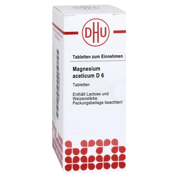 Magnesium Aceticum D 6 Tabletten 80 St