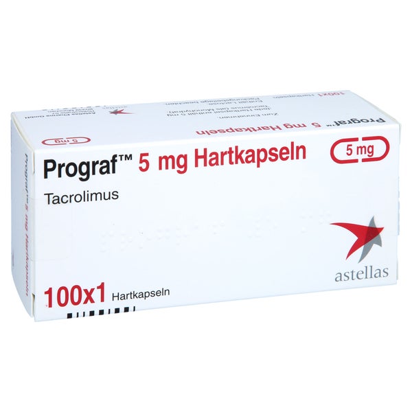 Prograf 5 mg Hartkapseln 100 St