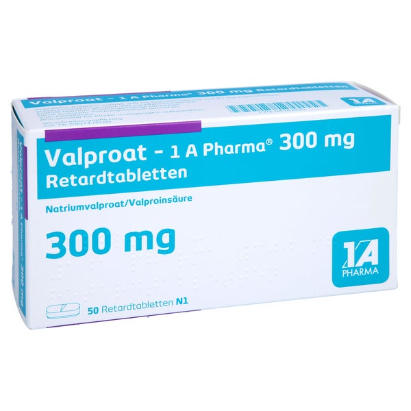 VALPROAT-1A Pharma 300 mg Retardtabletten 50 St