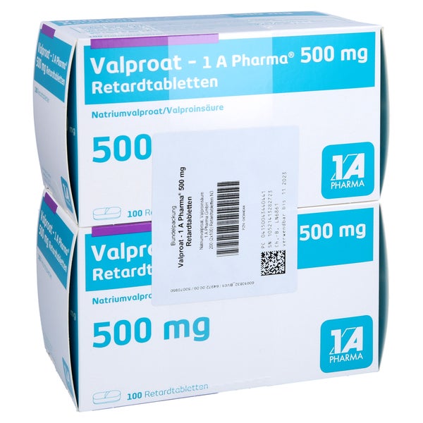 VALPROAT-1A Pharma 500 mg Retardtabletten 200 St