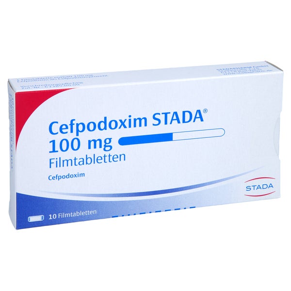 Cefpodoxim Stada 100 mg Filmtabletten 10 St
