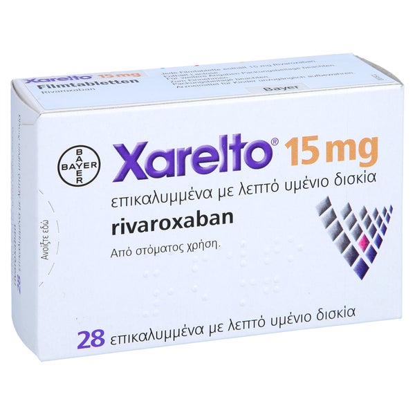 Xarelto 15 mg Filmtabletten 28 St