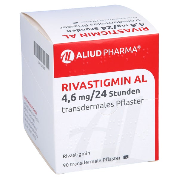 RIVASTIGMIN AL 4,6 mg/24 Std. transderm.Pflaster 90 St
