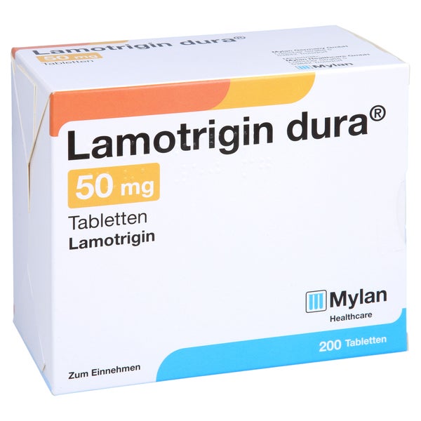 Lamotrigin dura 50 mg Tabletten 200 St