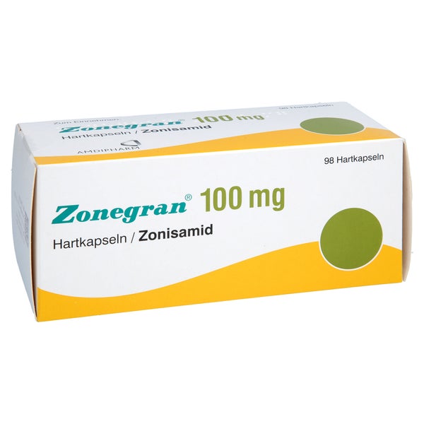 Zonegran Amdipharm 100 mg Hartkapseln 98 St