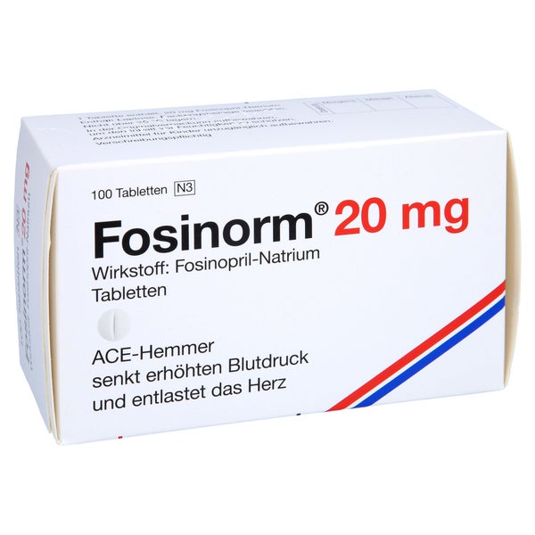 Fosinorm 20 mg Tabletten 100 St