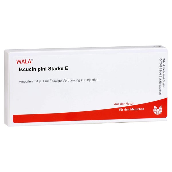 Iscucin pini Stärke E Ampullen 10X1 ml