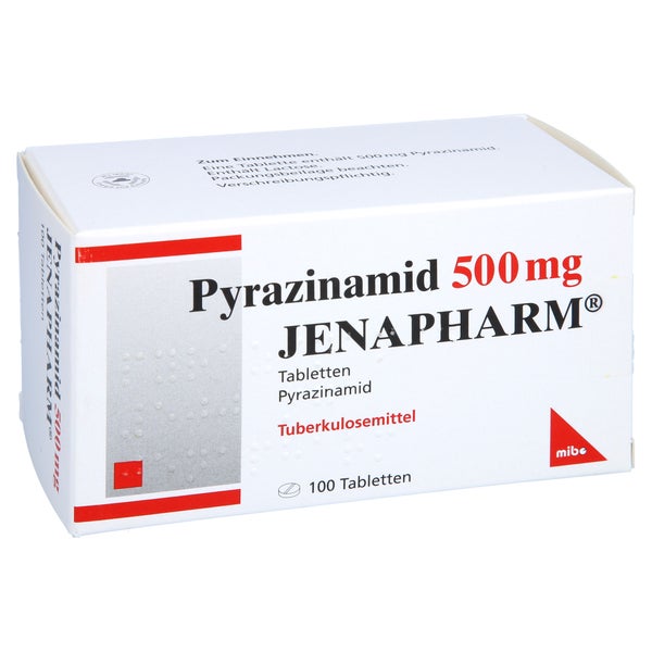 Pyrazinamid 500 mg Jenapharm Tabletten 100 St