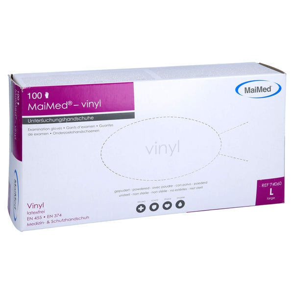 Handschuhe Einmal Vinyl groß 100 St