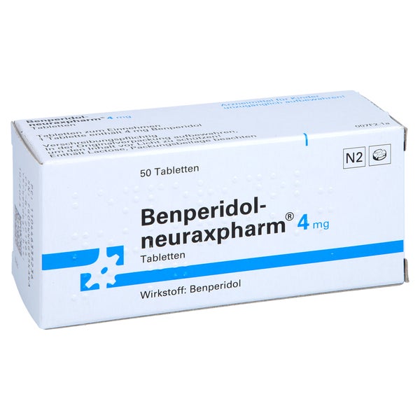 Benperidol-neuraxpharm 4 mg Tabletten 50 St