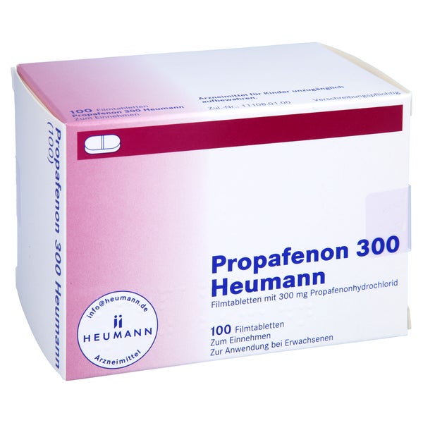 Propafenon 300 Heumann Filmtabletten 100 St