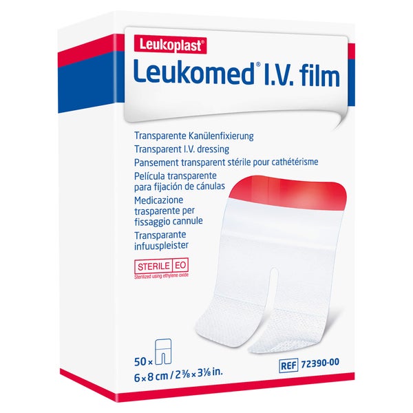 Leukomed I.V. film Pflaster 50 St